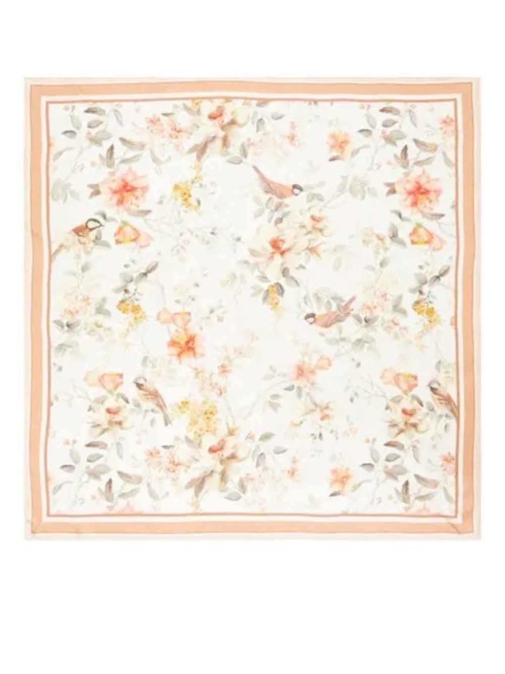 Zimmermann Floral Silk Square Scarf NWT